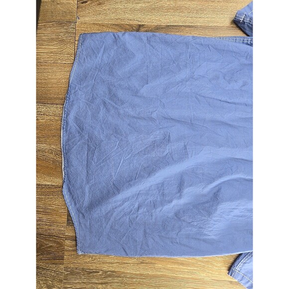 BoozeLeLe 1950s Atomic Rocket Western Button-Down Shirt Mens Medium Blue - Picture 9 of 10